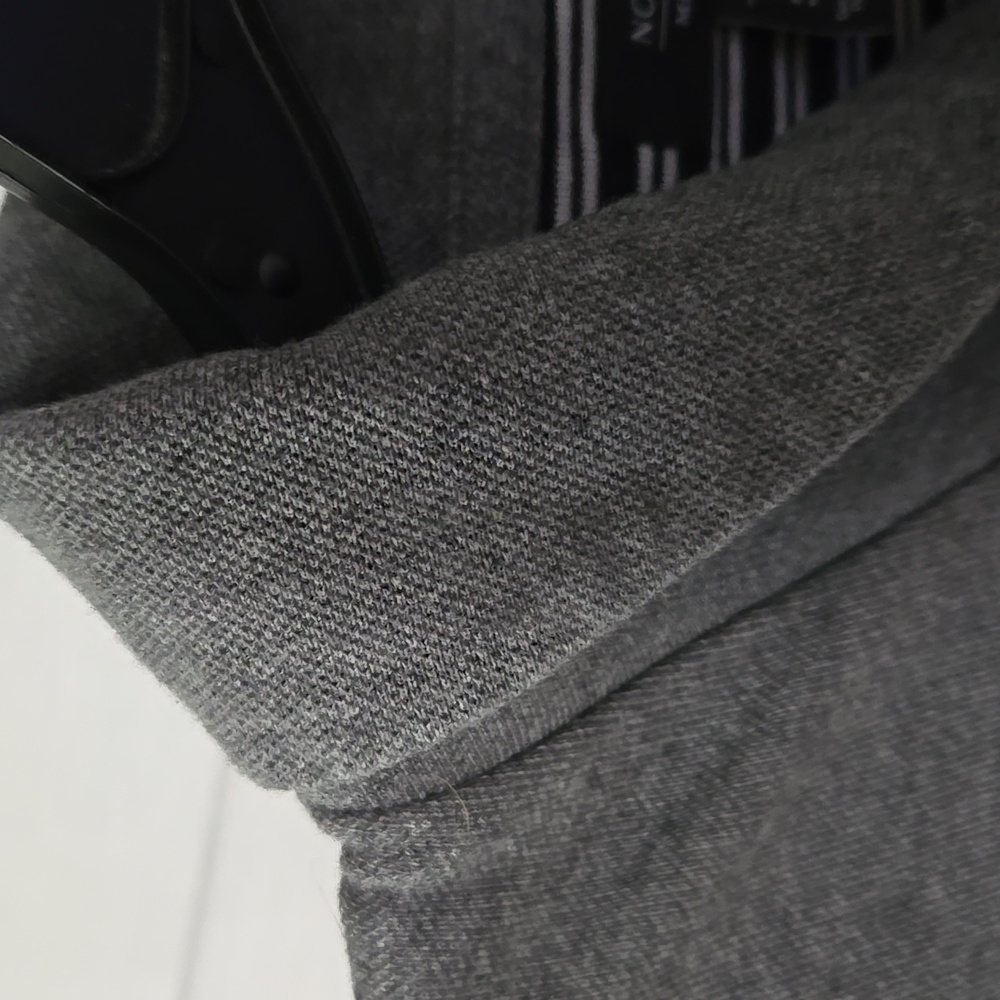Nordstrom Gray Shawl Collar Sweater - Picture 4 of 9